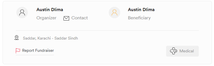 How to Contact the Campaign Organizer?